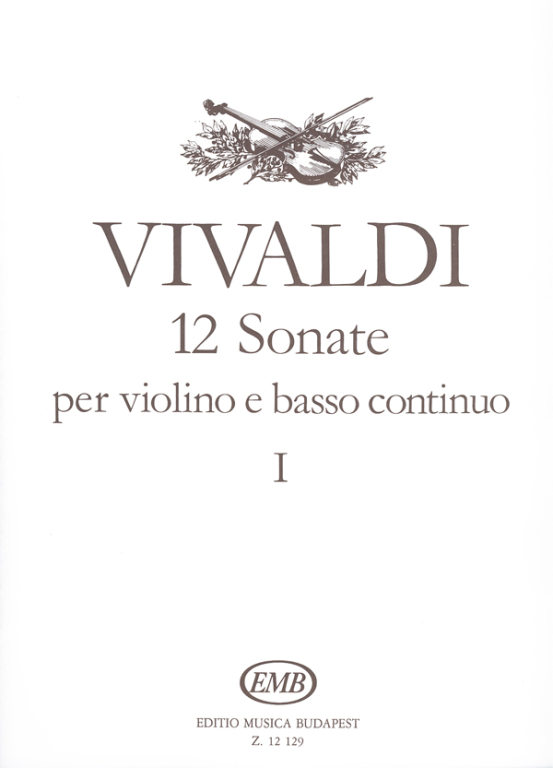 VIVALDI A. - SONATAS V.1 (1-6) (12) - OP.2