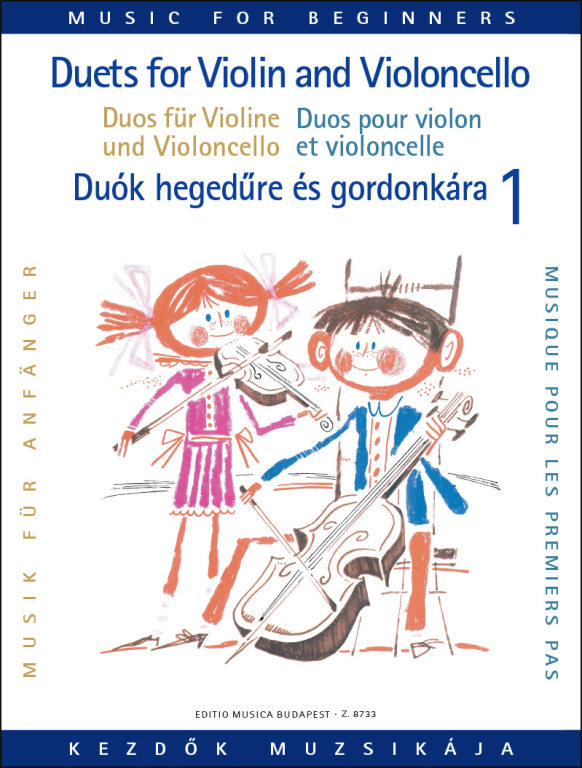 ALBUM - DUOS PARA PRINCIPIANTES VIOLIN Y VIOLONCELLO