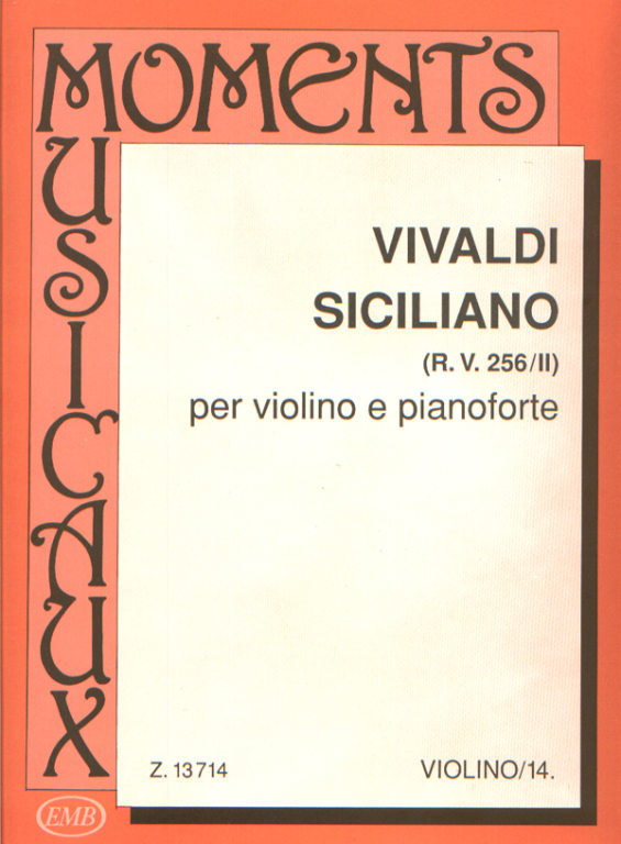 VIVALDI A. - SICILIANO -