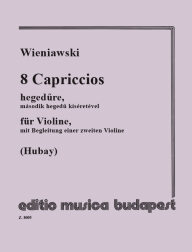 WIENIAWSKI H. - CAPRICHOS (8) - (2 VIOLINES)