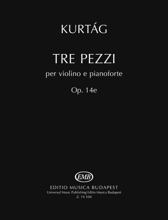 KURTAG G. - PIEZAS (3) -