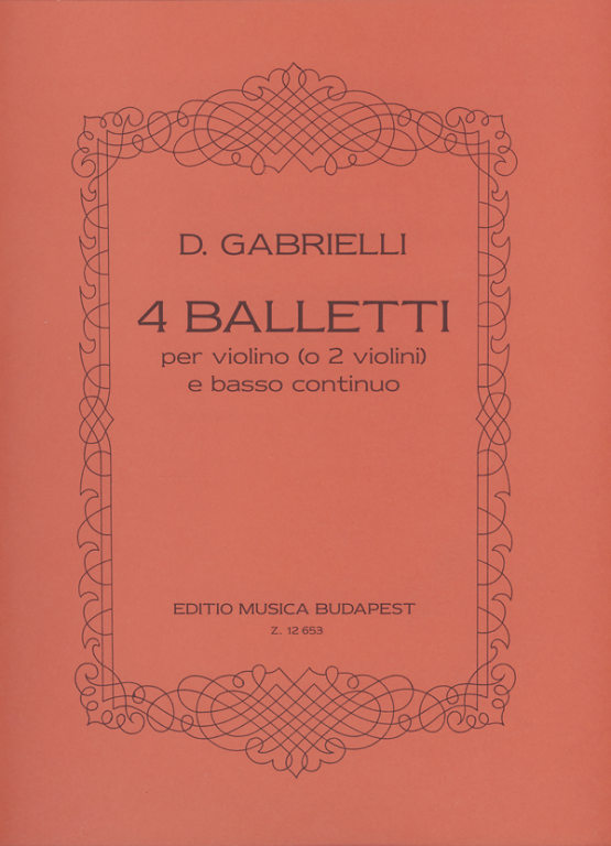 GABRIELLI D. - BALLETTI (4) -