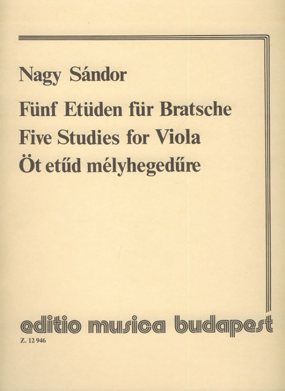 NAGY S. - ESTUDIOS (5) -