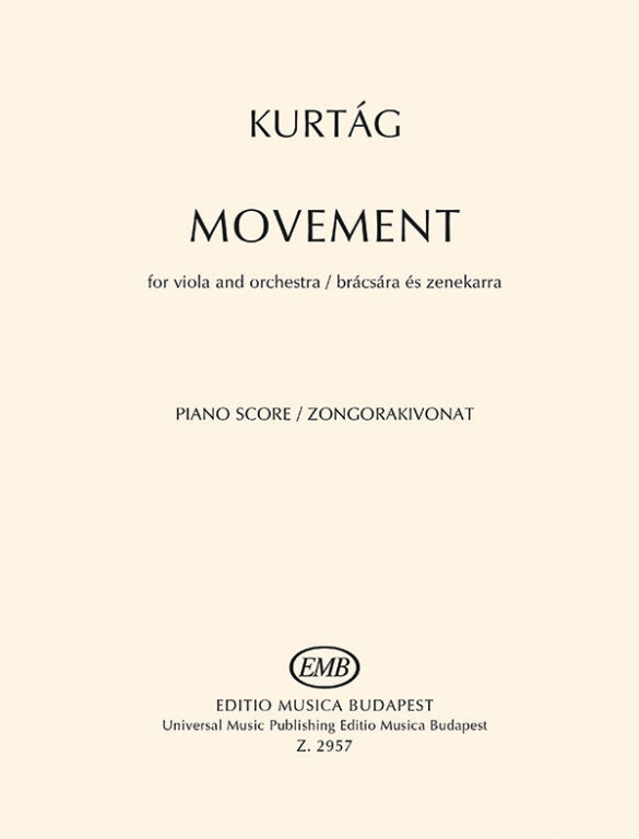 KURTAG G. - CONCIERTO -