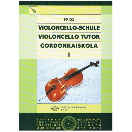 FRISS A. - ESCUELA DE VIOLONCELLO V.1 -