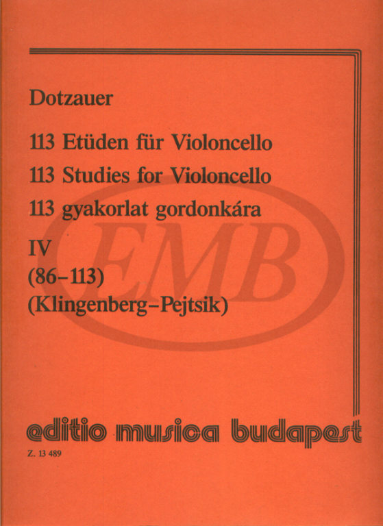 DOTZAUER J.J.F. - ESTUDIOS V.4 (86-113) (113) -