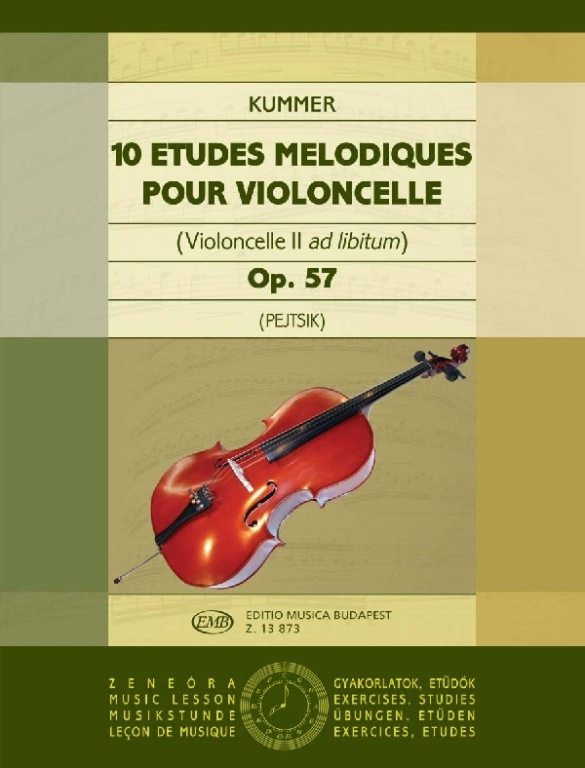 KUMMER F.A. - ESTUDIOS MELODICOS (10) - OP.57