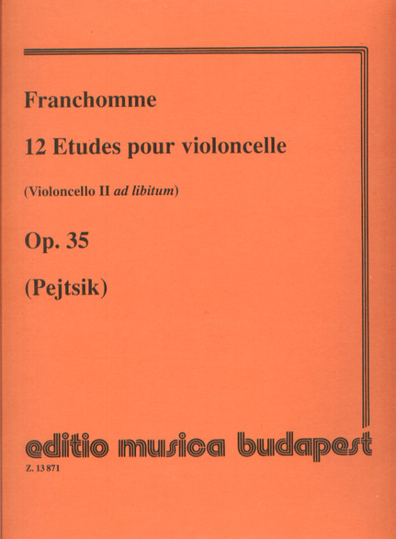 FRANCHOMME A. - ESTUDIOS (12) - OP.35