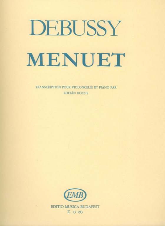 DEBUSSY C. - MINUETO -