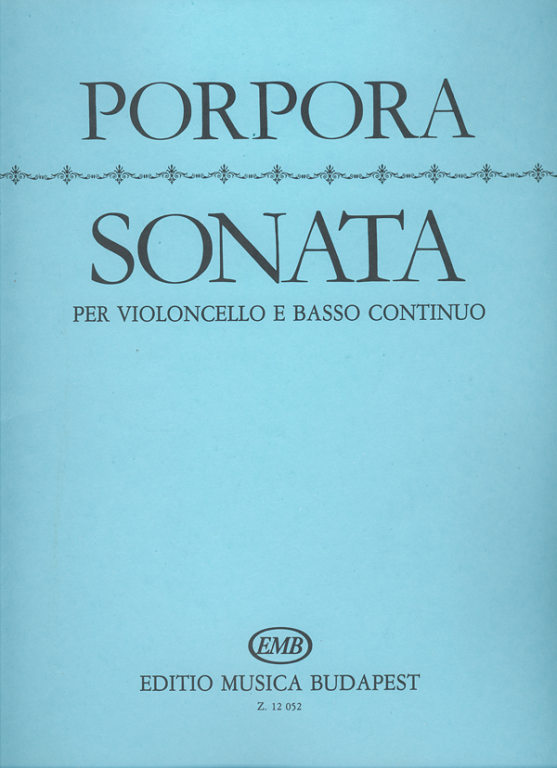PORPORA N. - SONATA FA M -