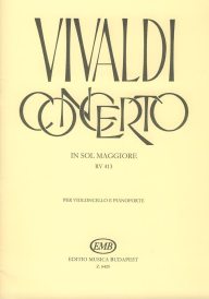 VIVALDI A. - CONCIERTO SOL M -RV 413 - OP.26 Nº16 -
