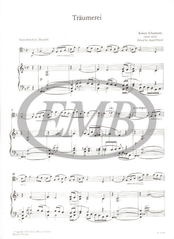 SCHUMANN R. - TRAUMEREI - 2