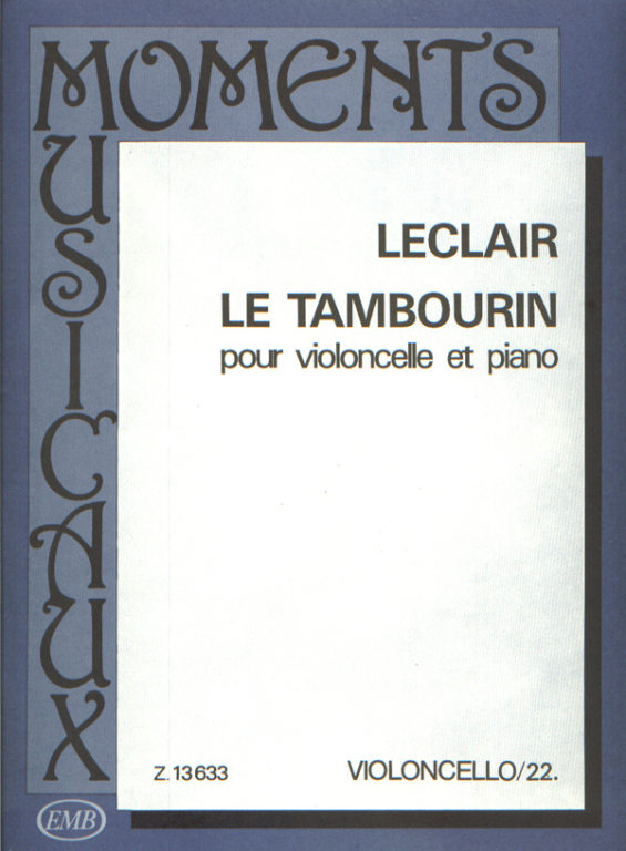 LECLAIR J.M. - TAMBOURIN -