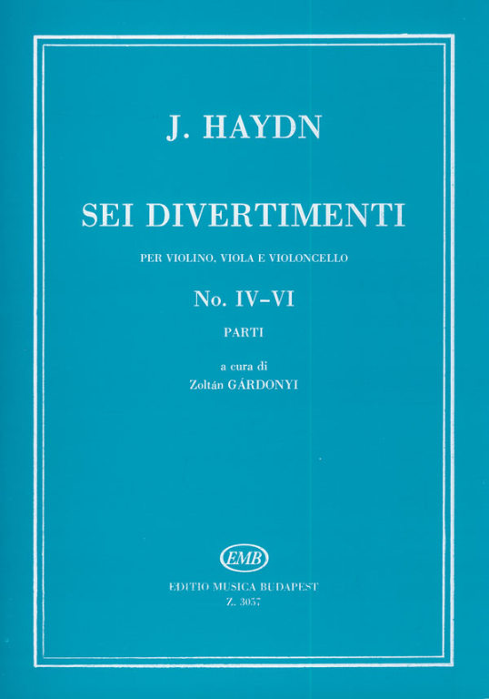 HAYDN J. - DIVERTIMENTOS 4-6 (6) -
