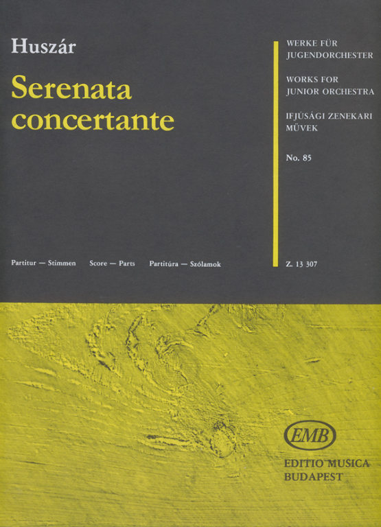 HUSZAR L. - SERENATA CONCERTANTE (SC+PT) FL/JOVEN O. -