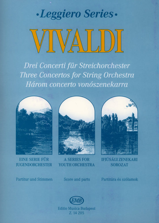 VIVALDI A. - CONCIERTOS (3) (SC+PT) -
