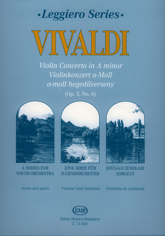 VIVALDI A. - CONCIERTO LA m OP.3 Nº6 (SC+PT) (JOVEN ORQUESTA) -