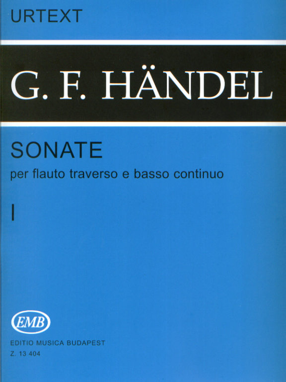 HANDEL G.F. - SONATAS V.1 (1-4) (8) URTEXT -