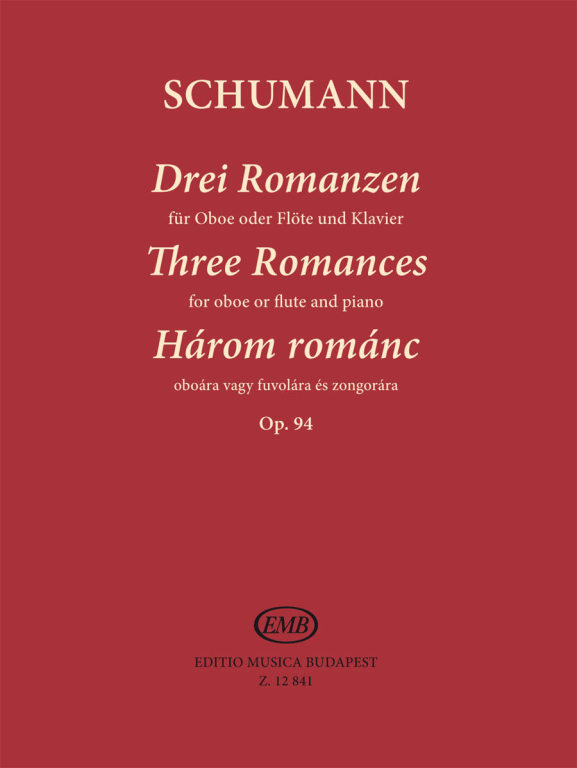 SCHUMANN R. - ROMANZAS (3) - OP.94