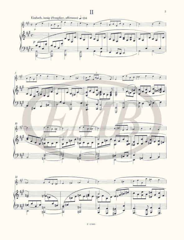 SCHUMANN R. - ROMANZAS (3) - OP.94 3