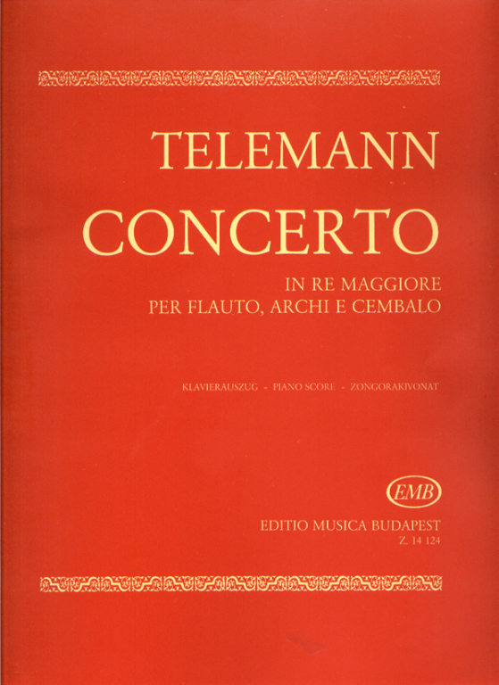 TELEMANN G.P. - CONCIERTO RE M -