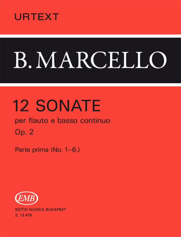 MARCELLO B. - SONATAS V.1 URTEXT (1-6) (12) - OP.2