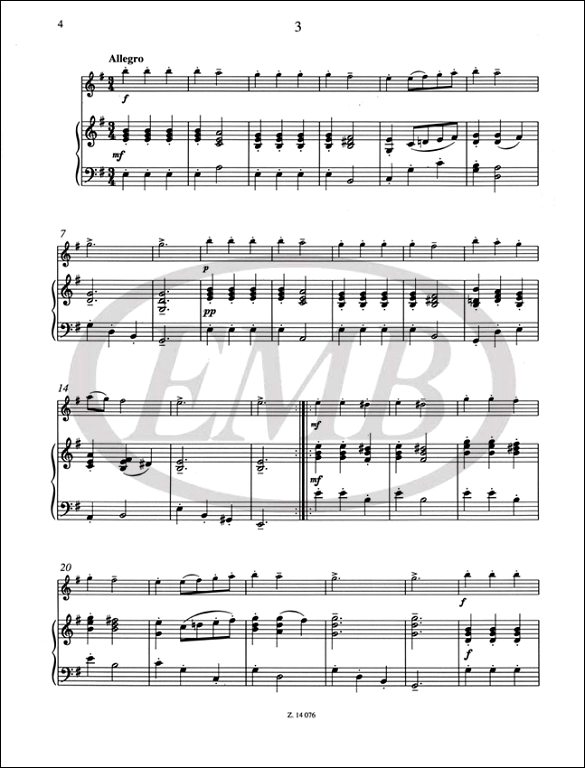 FARKAS F. - DANZAS ANTIGUAS HUNGARAS DEL SIGLO XVII - 3