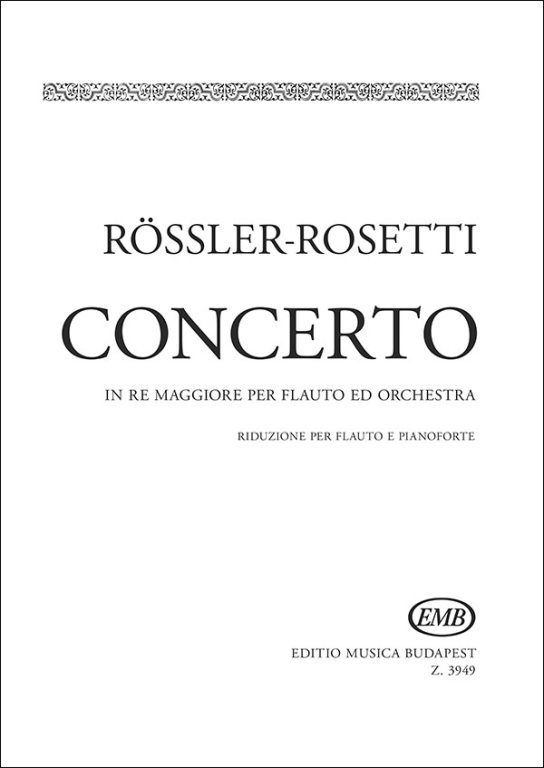 ROSLER-ROSETTI F. - CONCIERTO RE M -