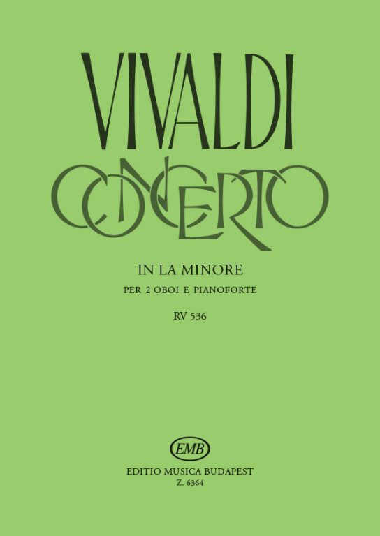 VIVALDI A. - CONCIERTO LA m OP.42 Nº1 -