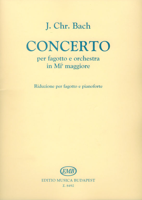BACH J.C. - CONCIERTO MIb M -
