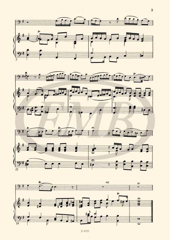 MARCELLO B. - SONATA MI m - 3