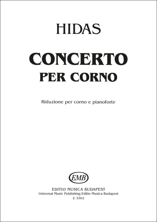 HIDAS F. - CONCIERTO -