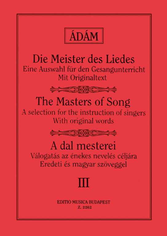 ALBUM - MASTERS OF SONG V.3 -