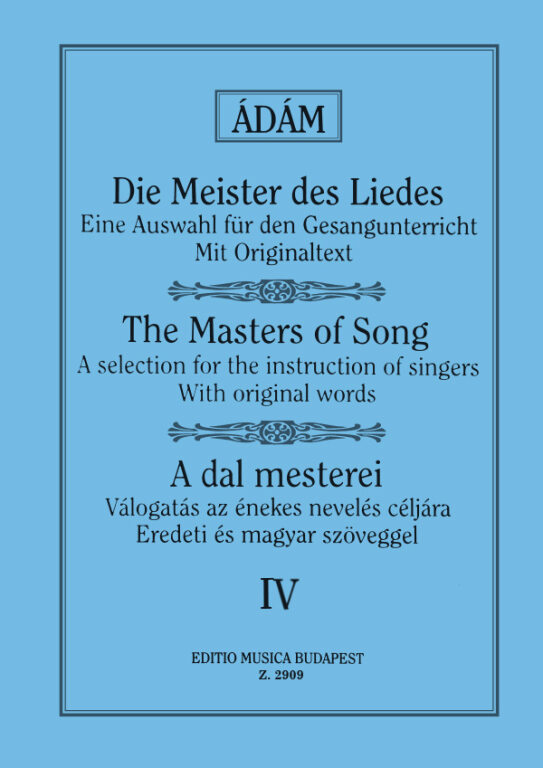 ALBUM - MASTERS OF SONG V.4 -