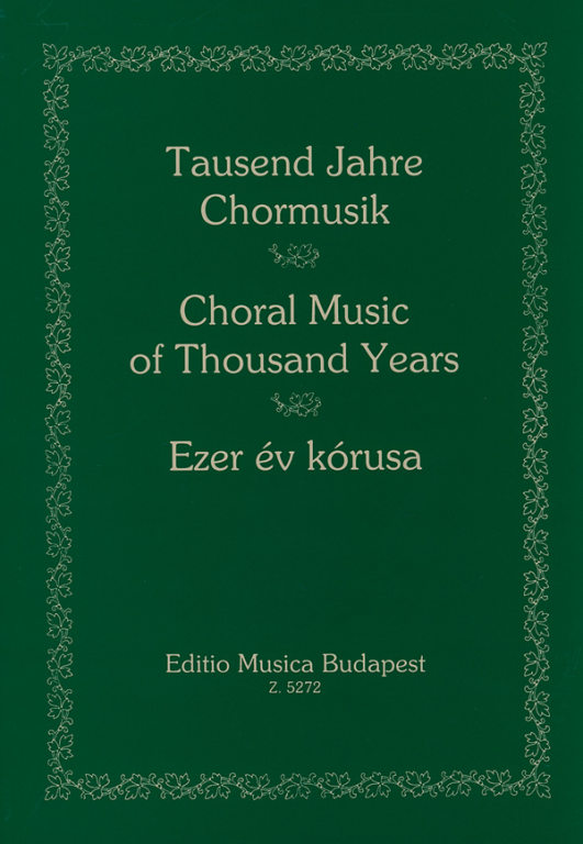 ALBUM - THOUSAND YEARS CHORAL -