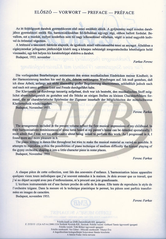 ALBUM - CZARDAS (50) -