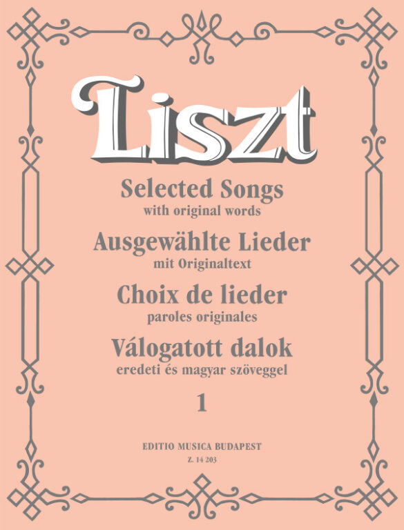 LISZT F. - LIEDER SELECTOS V.1 -