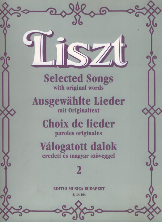 LISZT F. - LIEDER SELECTOS V.2 -