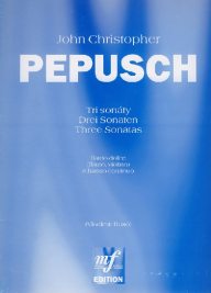 PEPUSCH J.C. - SONATAS (3) -