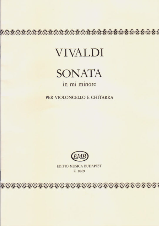 VIVALDI A. - SONATA MI m - RV.40
