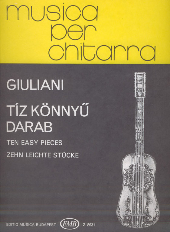 GIULIANI M. - PIEZAS FACILES (10) -