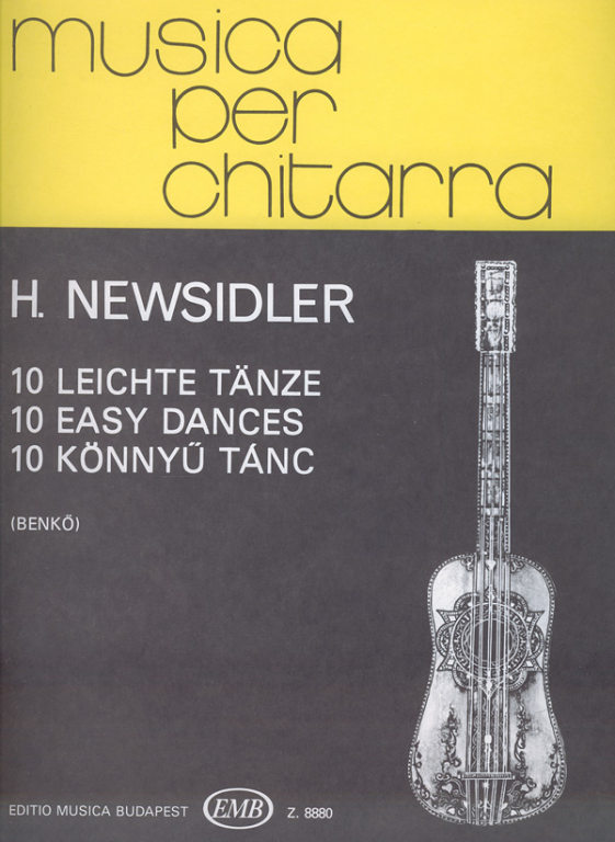 NEWSIDLER H. - DANZAS FACILES PARA LAUD (10) -