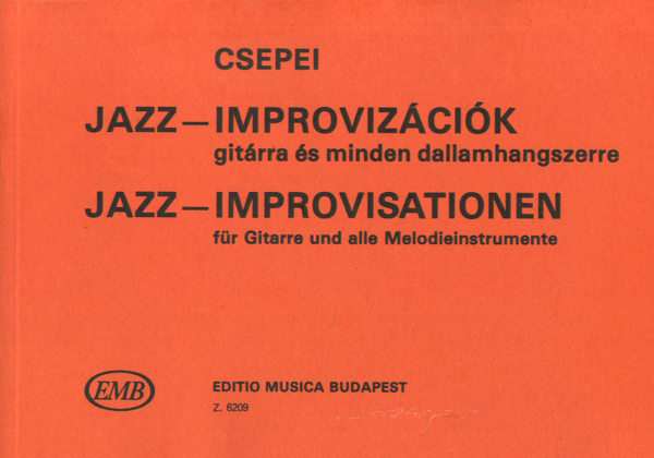 CSEPEI T. - JAZZ IMPROVISACION(2GUIT./INST.MELODICO) -