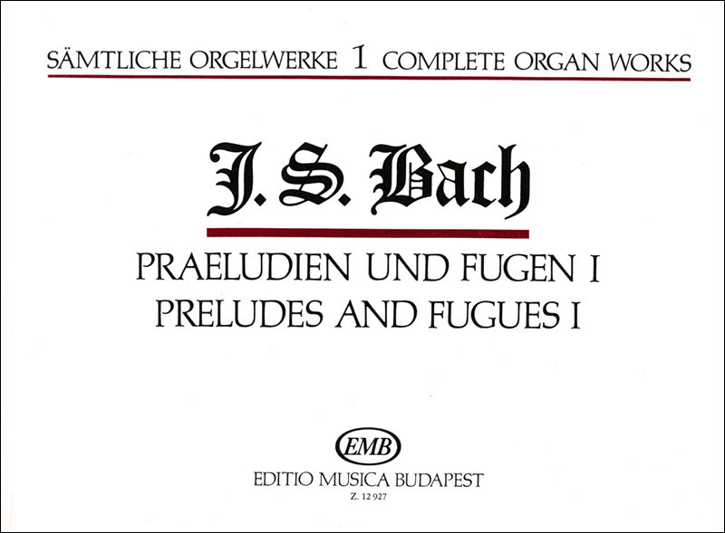 BACH J.S. - OBRA V.1 (PRELUDIOS Y FUGAS I) -