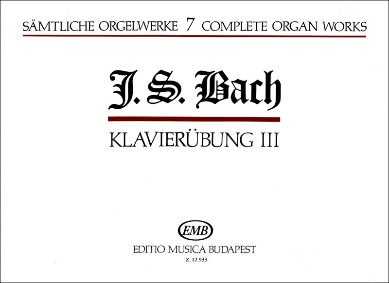 BACH J.S. - OBRA V.7 (KLAVIERUBUNG III) -