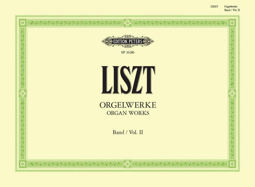 LISZT F. - OBRAS V.2 (EDICION PETERS)