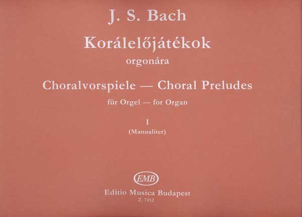 BACH J.S. - PRELUDIOS CORALES V.1 -