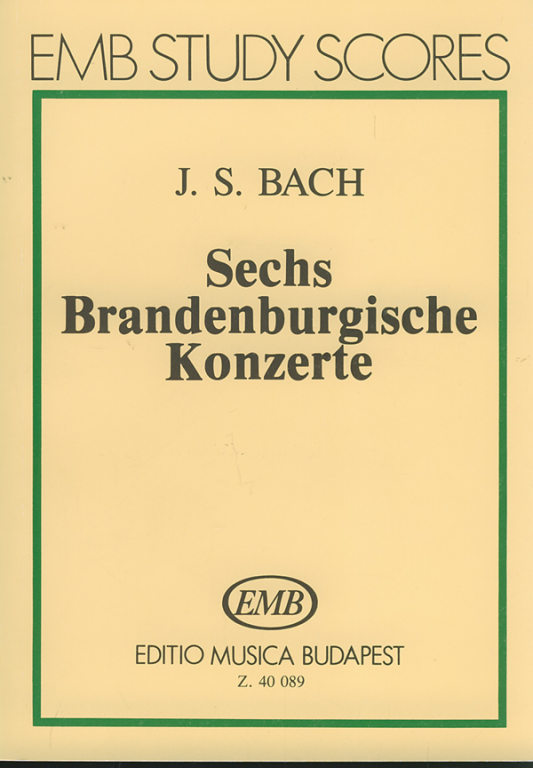 BACH J.S. - CONCIERTOS DE BRANDENBURGO (COMPLETOS) - BWV.1046-1051