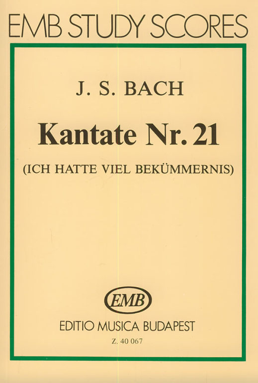 BACH J.S. - CANTATA Nº21 -