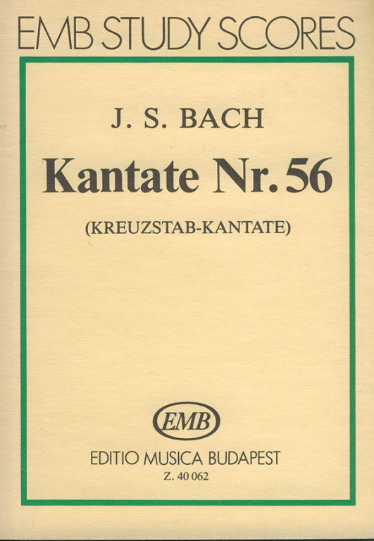 BACH J.S. - CANTATA Nº56 -